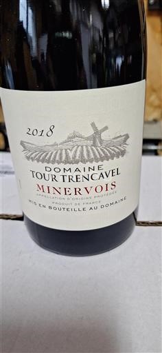 Languedoc Minervois Domaine Tour Trencavel 2018