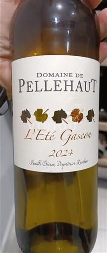 Sudoeste Côtes de Gascogne Domaine Pellehaut L'Été Gascon 2024