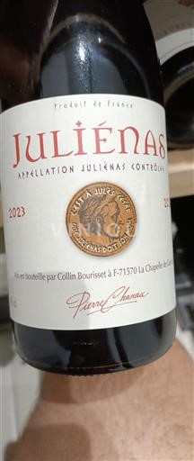 Beaujolais Juliénas Pierre Chanau 2023