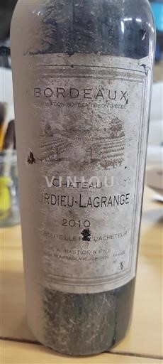 Bordeaux Château Ordieu-Lagrange 2010