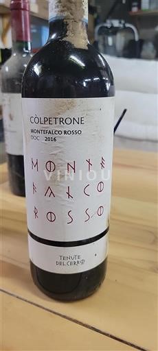 Veneto Montello Rosso Còlpetrone Montefalco Rosso 2016