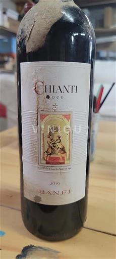 Vin Rouge sec Banfi 2019 Italie Toscane Chianti