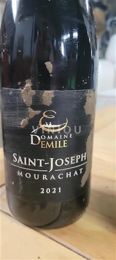 Rhônedalen Saint-Joseph Domaine Emile Mourachat 2021