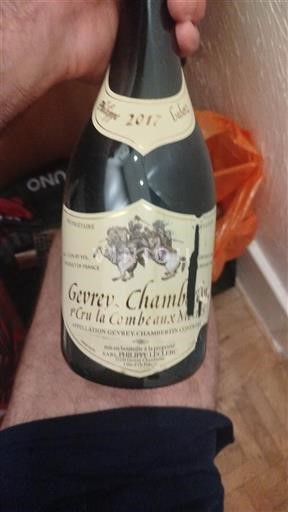 Bourgogne Gevrey-chambertin Premier Cru Philippe Leclerc 1er Cru La Combe aux Moines 2017