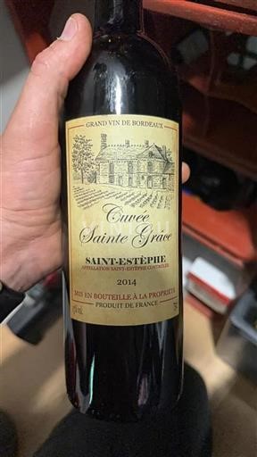 Bordeaux Saint-Estèphe Sainte Grâce 2014