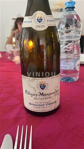 Burgund Puligny-Montrachet Bitouzet-Prieur Les Levrons 2020