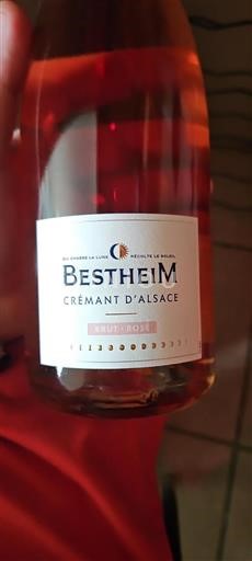 Vin Effervescent Rosé sec Bestheim Non millésimé France Alsace Crémant-d'alsace