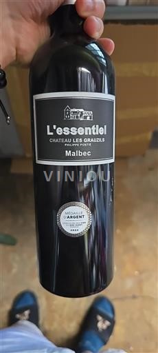 Vin Rouge sec L'essentiel Château Les Grauzils 2022 France Sud-Ouest