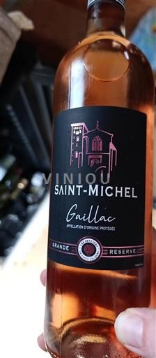 Vin Rosé sec Les Sentiers de Saint-Jacques Saint-Michel 2023 France Sud-Ouest Gaillac