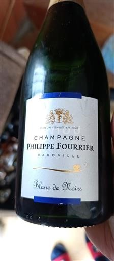 Champanhe Philippe Fourrier Blanc de Noirs Não Sazonado