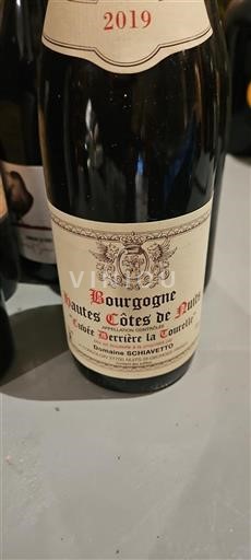 Borgogna Hautes Côtes de Nuits Domaine Schiavetto Derrière la Tourelle 2019