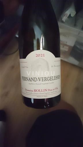 Burgundsko Pernand-Vergelesses Domaine Rollin Père et Fils 2021