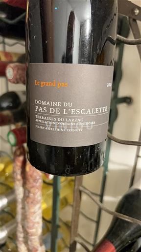 Languedoc Terrasses du Larzac Domaine Pas de l'Escalette Le grand pas 2018