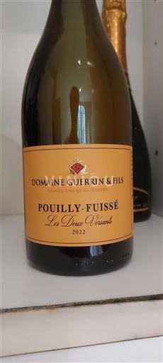 Bourgogne Pouilly-fuissé Domaine Guerrin & Fils Les Deux Versants 2022