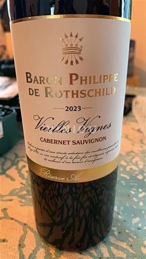 Bordeaux Pauillac Baron Philippe de Rothschild Vieilles Vignes 2023