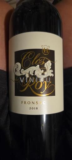 Bordeaux Fronsac Clos du Roy 2018