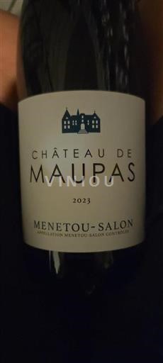 Vallée de la Loire Menetou-salon Château Maupas 2023