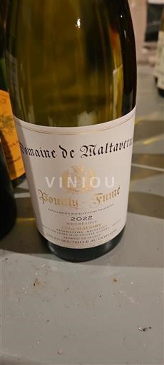 Valle della Loira Pouilly-fumé Domaine Maltaverne 2022