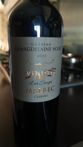 Sydväst Cahors Château Lamagdelaine Noire Las Camps 2022