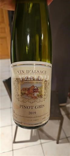 Alsace Grand Cru J.L. Bucher Pinot Gris 2019