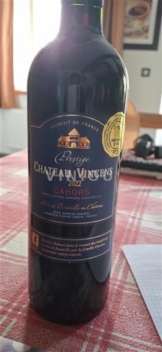 Zuidwest-Frankrijk Cahors Château Vincens Prestige 2022