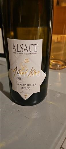 Alzacija Grand Cru Albert Klee Lieu dit Pfoeller 2018