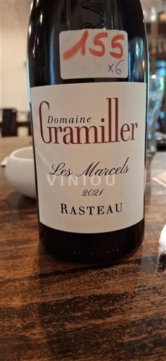 Údolí Rhôny Rasteau Domaine Gramiller Les Marcels 2021