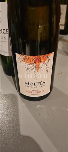 Alsasko Edelzwicker Grand Cru Moltès Stéphane & Mickaël Tradition Neročník