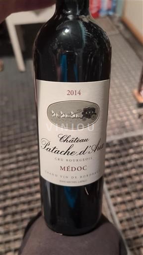 Bordeaux Médoc Cru Bourgeois Château Patache Aux 2014