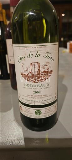 Bordeaux Clos de la Tour 2009