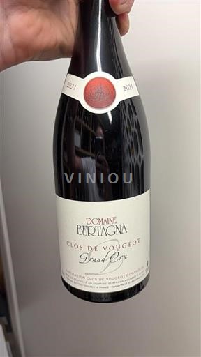 Burgundija Clos-de-vougeot Grand Cru Domaine Bertagna 2021