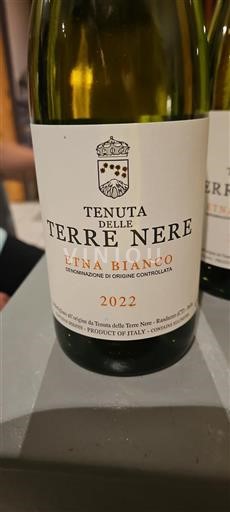 Vin Blanc sec Tenuta delle Terre Nere 2022 Italie Calabre Cirò Bianco