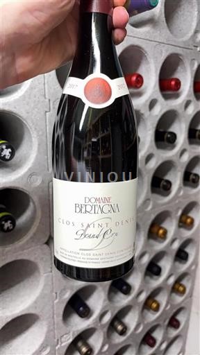 Borgogna Clos-saint-denis Grand Cru Domaine Bertagna Clos Saint Denis 2017