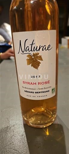 Languedoc Unspecified Gérard Bertrand Naturae 2017