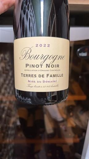 Bourgogne Domaine La Vougeraie Terres de Famille 2022