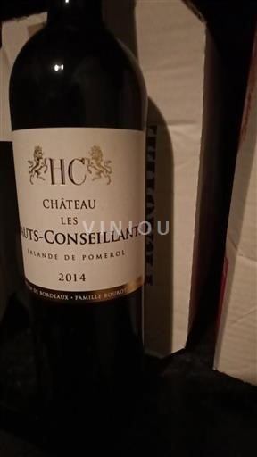 Bordeaux Lalande-de-Pomerol Les Hauts-Conseillants 2014