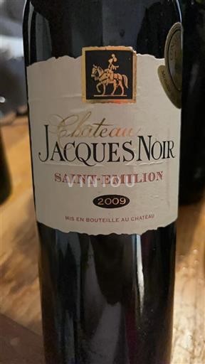 Bordeaux Saint-Émilion Château Jacques Noir 2009