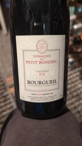 Vallée de la Loire Bourgueil Domaine Petit Bondieu Vendôme 2018