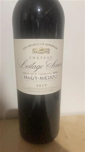 Bordeaux Haut-Médoc Cru Bourgeois Supérieur Lestage Simon 2019