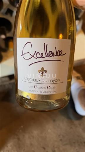Loirevallei Coteaux du Layon Christian Cousin Excellence Niet-geïntegreerd