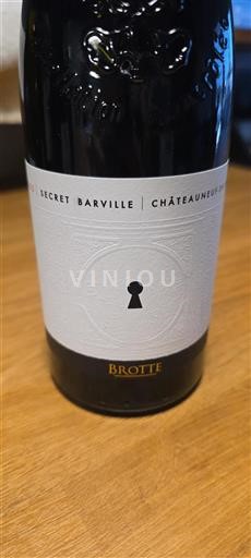 Rhône-dalen Châteauneuf-du-Pape Brotte Secret Barville 2021