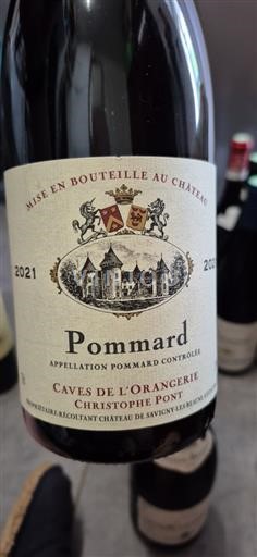 Burgundsko Pommard Caves de l'Orangerie 2021
