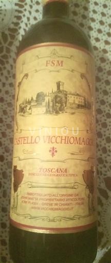 Toscana Ospecificerad Castello Vicchiomaggio FSM Icke årgångsbetecknad