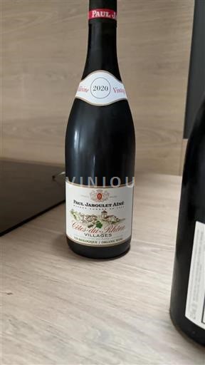 Rhônen laakso Côtes-du-rhône-villages Paul Jaboulet Aîné 2020
