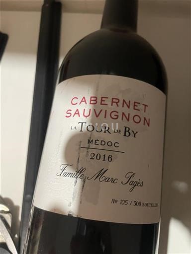 Bordeaux Médoc La Tour de By Cabernet Sauvignon 2016