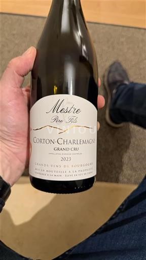 Bourgogne Corton-charlemagne Grand Cru Mestre Père et Fils 2023