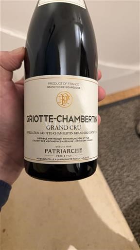 Borgogna Griotte-chambertin Grand Cru Patriarche Griotte-Chambertin 2015