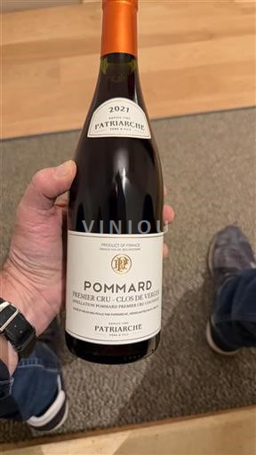 Bourgogne Pommard Premier Cru Patriarche Père & Fils Clos de Verger 2021