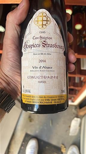 Alzacija Grand Cru Hospices de Strasbourg Masel 2014