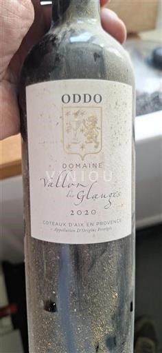 Provence Coteaux d'Aix-en-Provence Domaine Oddo Vallon des Glauges 2020